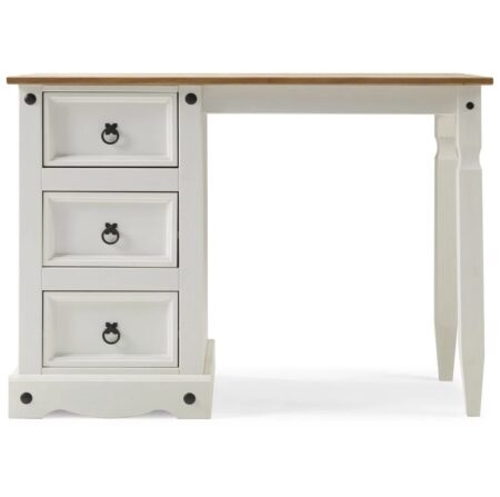 Escrivaninha Penteadeira Estilo Mexicano 3 gavetas